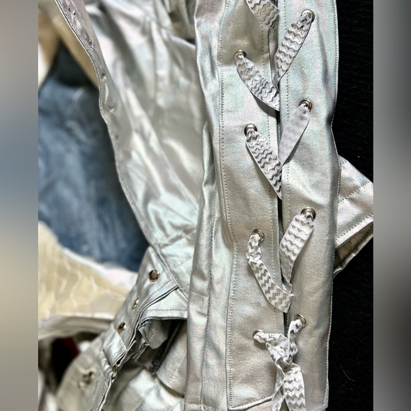 Custom holographic biker jacket - Picture 3 of 3